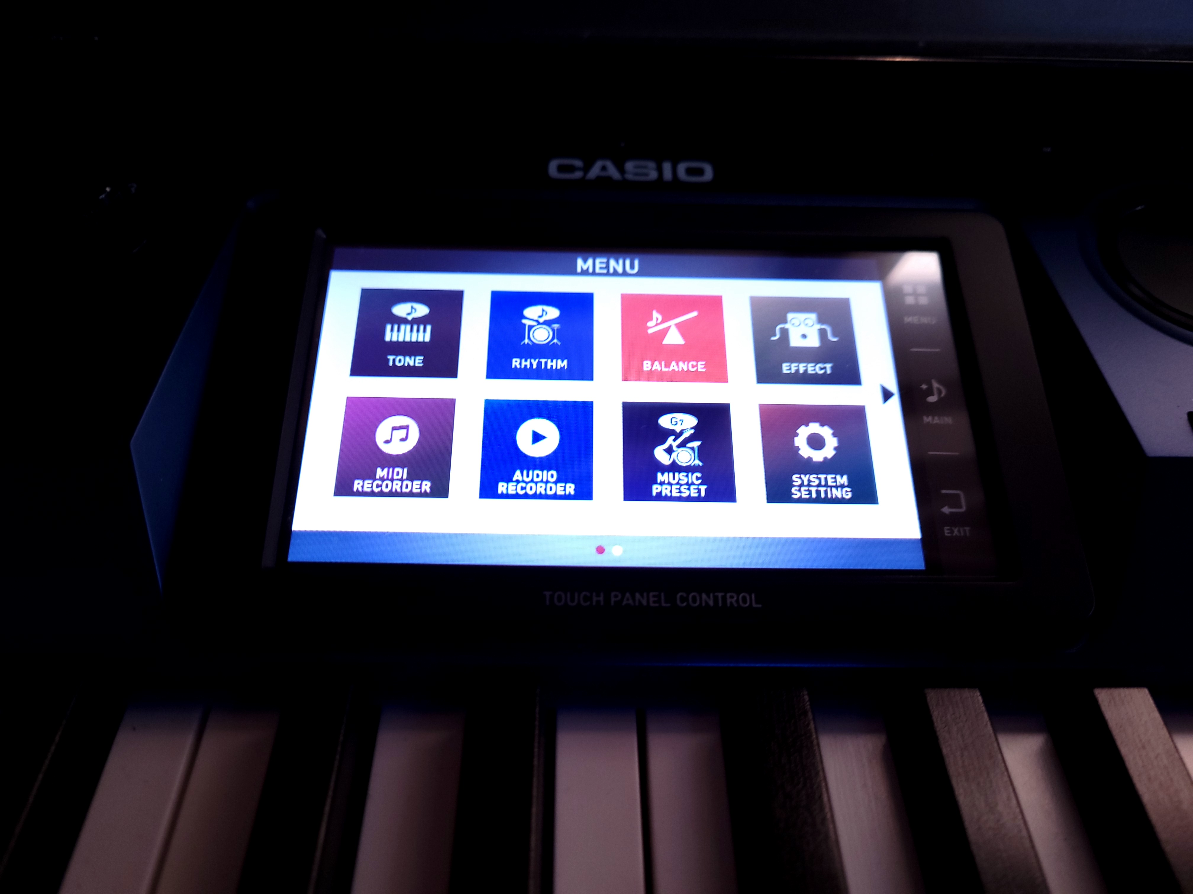 Casio Privia PX-560 - Détail