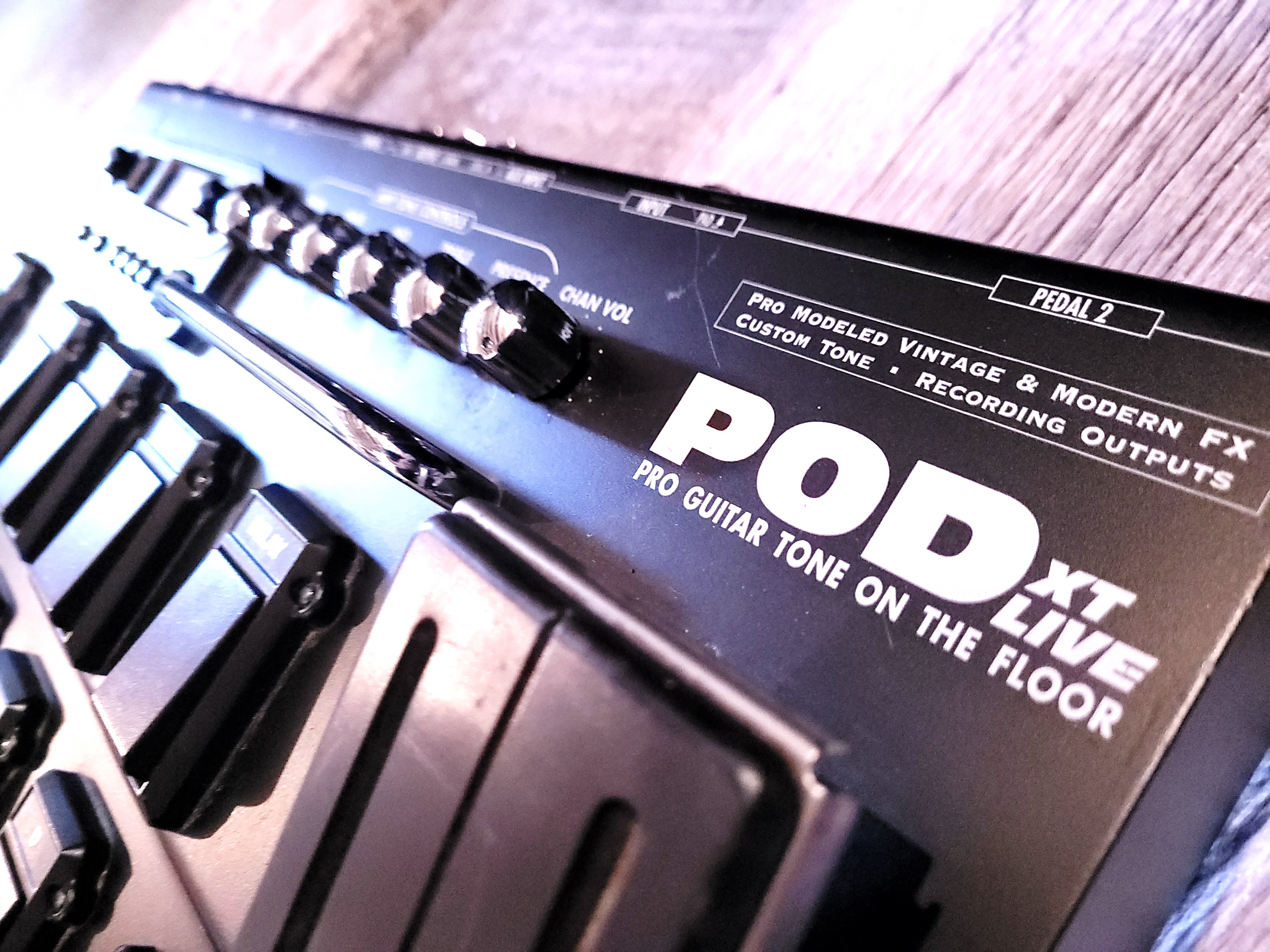 Line 6 POD XT Live - Pédalier