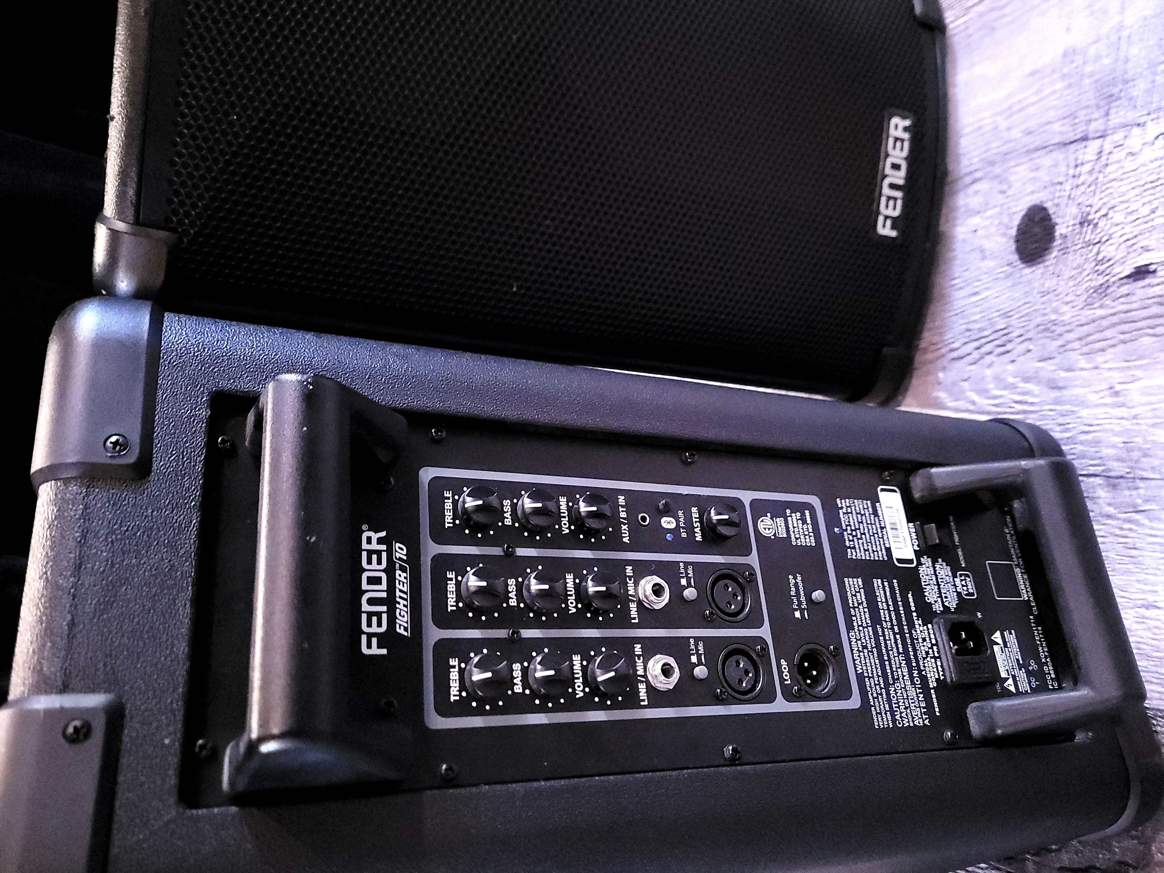 Fender Fighter 10 - Panneau